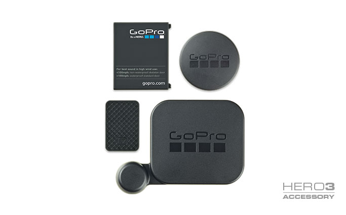 GoPro - HERO3 - Caps & Doors